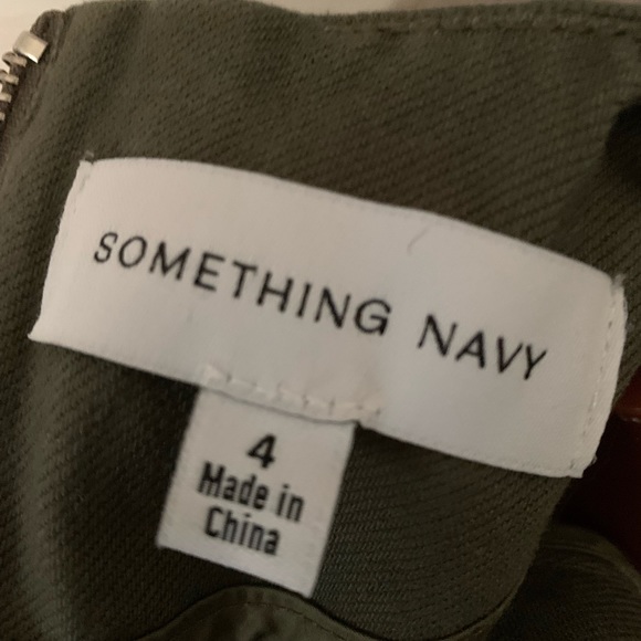 Something Navy Arielle Pearl Button Dress - Picture 3 of 8